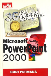 Image of 36 Jam Belajar Komputer Microsoft PowerPoint 2000