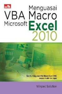 Image of Menguasai VBA Macro Microsoft Excel 2010