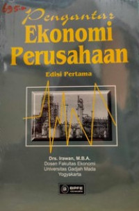 Image of Pengantar Ekonomi Perusahaan  Edisi Pertama