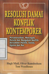 Image of Resolusi Damai Konflik Kontemporer