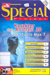 Image of Special Project : Karakter dan Animasi 3D dengan 3D  Studio Max 7